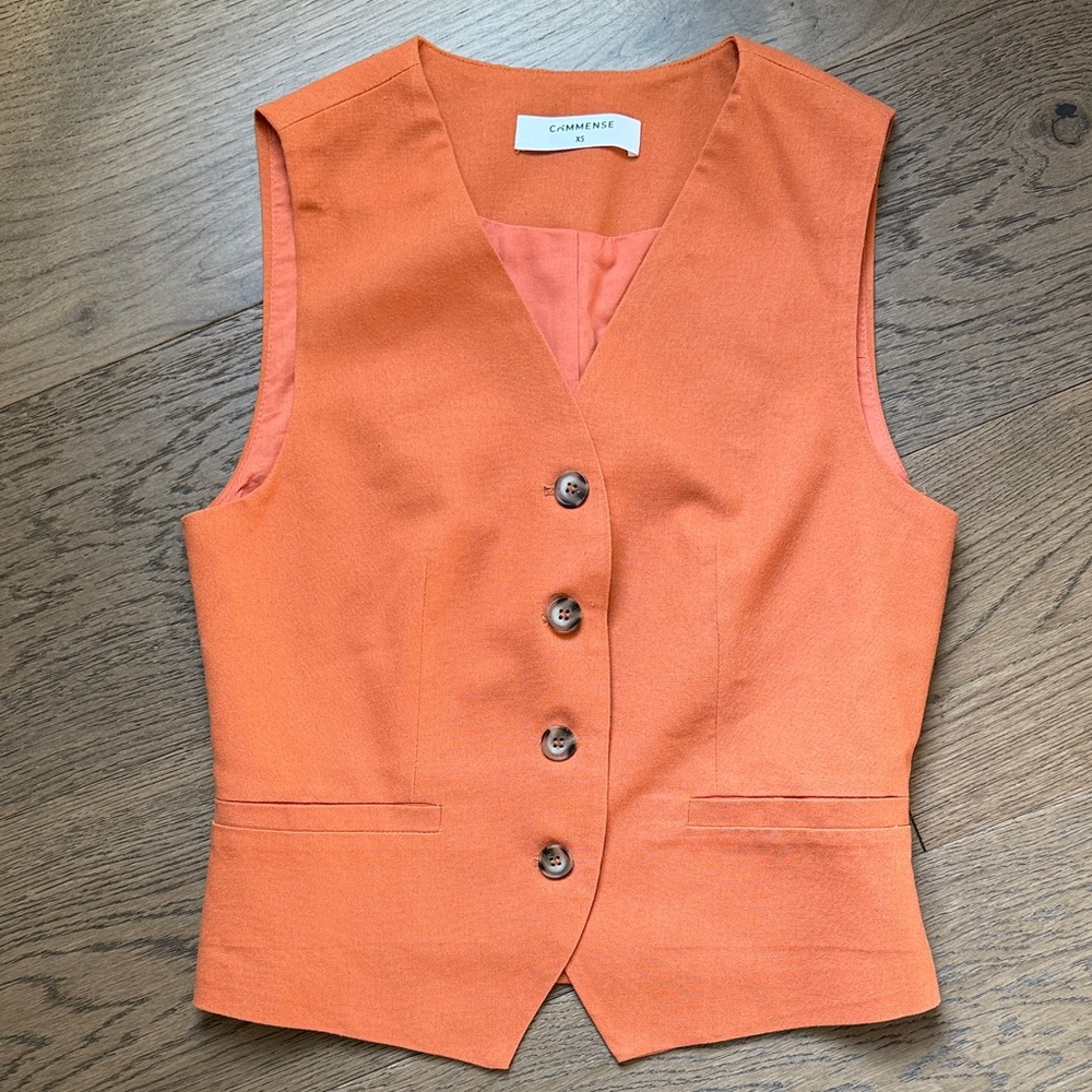 Commense Vibrant Orange Vest XS